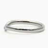 Used TIFFANY&Co. Ring Curved Band EU#50 K18 White Gold 3g White Gold 3PD