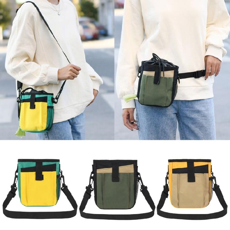 Nastavitelná taštička na pamlsky pro psy Tréninková ledvinka pro venkovní procházky s držákem na sáčky na exkrementy Cestovní potřeby pro výcvik domácích mazlíčků