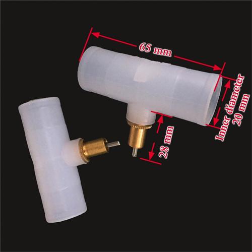 30 Pcs 20mm/25mm Rabbit Nipple Drinker With Copper Head Animal Automatic Water Feeder Drinking Fountains M