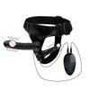 Wired Remote Vibrating Double Penetration Strap On Harness Realistic Silicone Dildo Panties Adjustable for Couples Pegging Anal