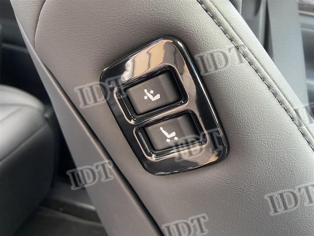 IDT 30 Series Alphard Vellfire Piano Black Power Seat Switch Cover 2nd Row Passenger