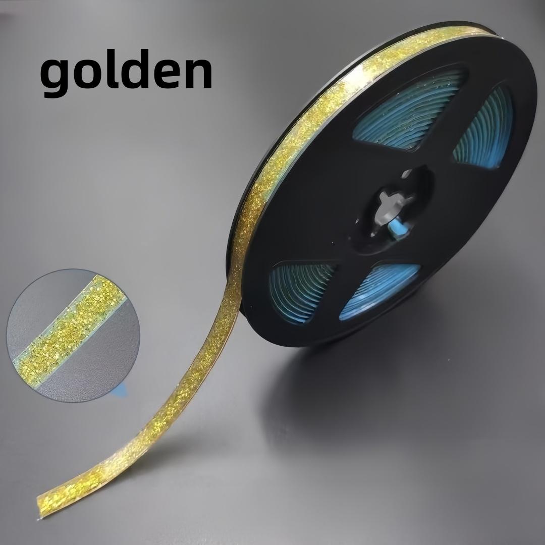 

Самоклеящиеся настенные швы для гостиной, защита от загрязнений и плесени, герметизирующие линии для края раковины, для кухни, плиты, туалета, потолка, стен 3m золотой