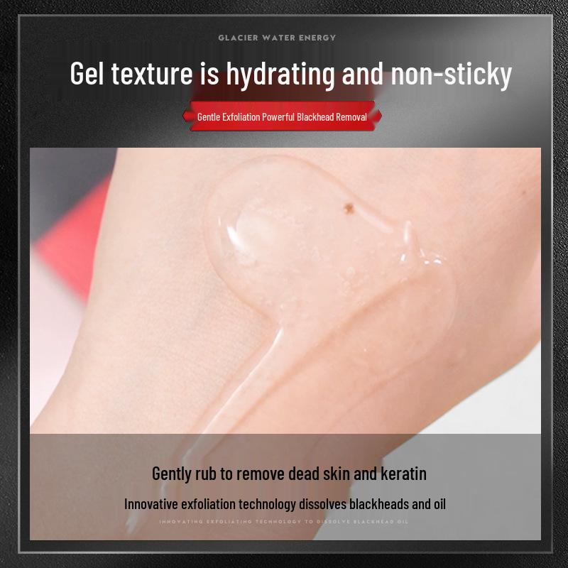 Dual Color Exfoliating Gel for Men - Oil Control & Refreshing Rejuvenation
