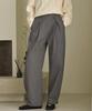 MICANE Crunch Point-Tuck Wide Slacks