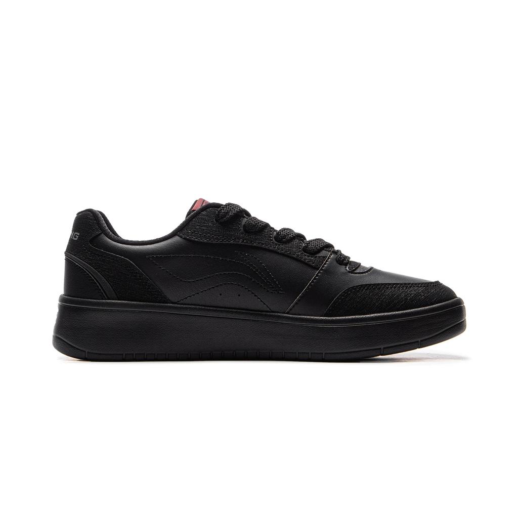 Li Ning Yuan Bao V3 Classic Fashion Retro Versatile Thick Sole Increased Height Comfortable Non-Slip Wear-Resistant Low-Top Skate Shoes AGCV107-1