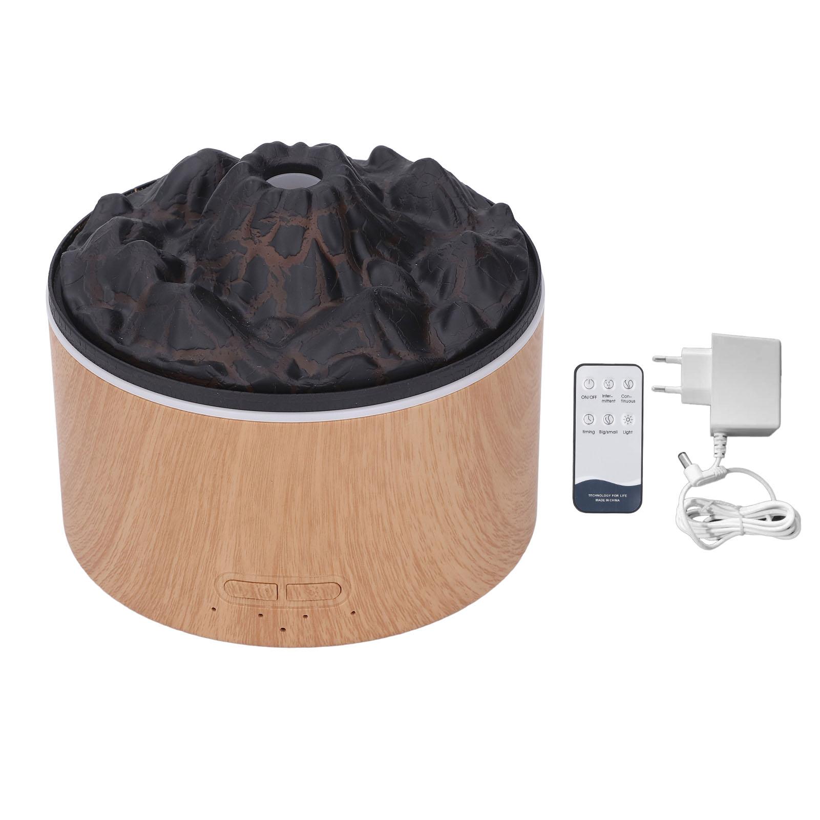 

Essential Oil Diffuser 330ml Water Remote Control LED Light Diffuser Humidifier Multiple Mist Diffusion Modes for Bedroom
