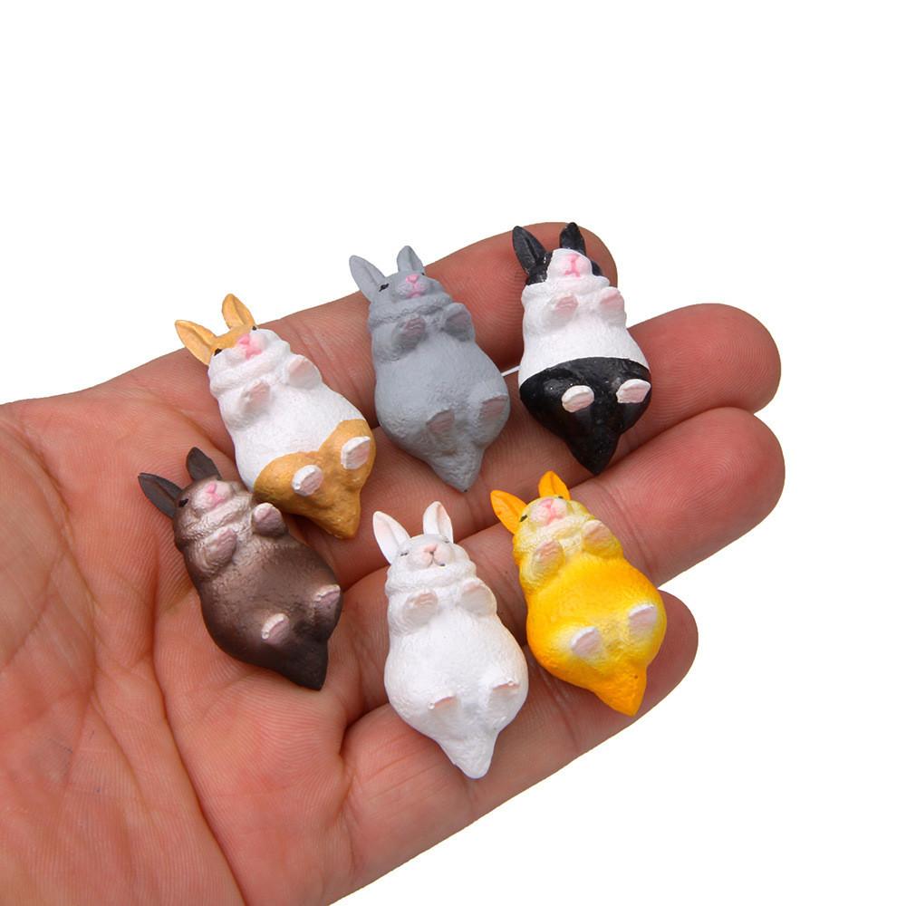 Sleepy Bunny Pvc Refrigerator Magnet With Magnetic Back For Office Decor