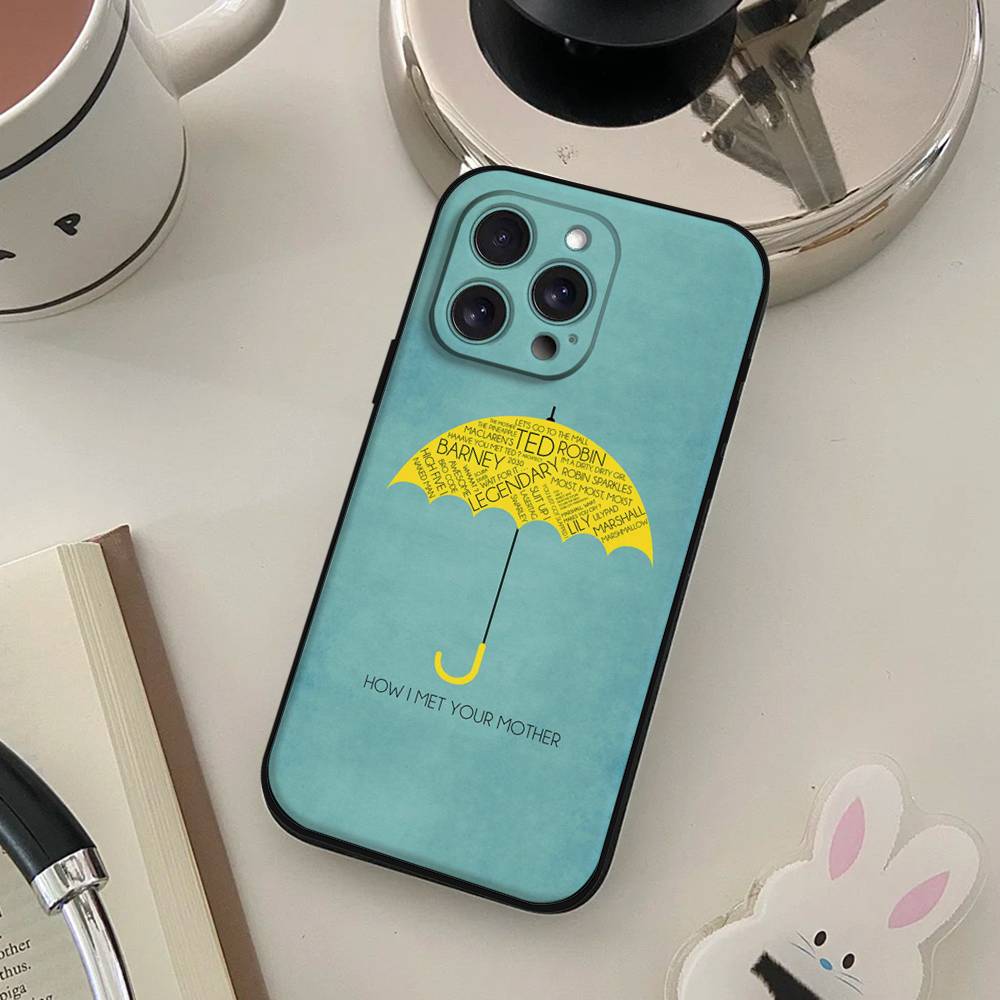 How I Met Your Mother Phone Case For IPhone 17 16 15 14 13 12 11 X XR XS Plus Pro Max Mini Soft Black Cover