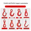 G80 Manganese Steel Hoist Chain Sling with Eye Hook - Single, Two, or Four Legs