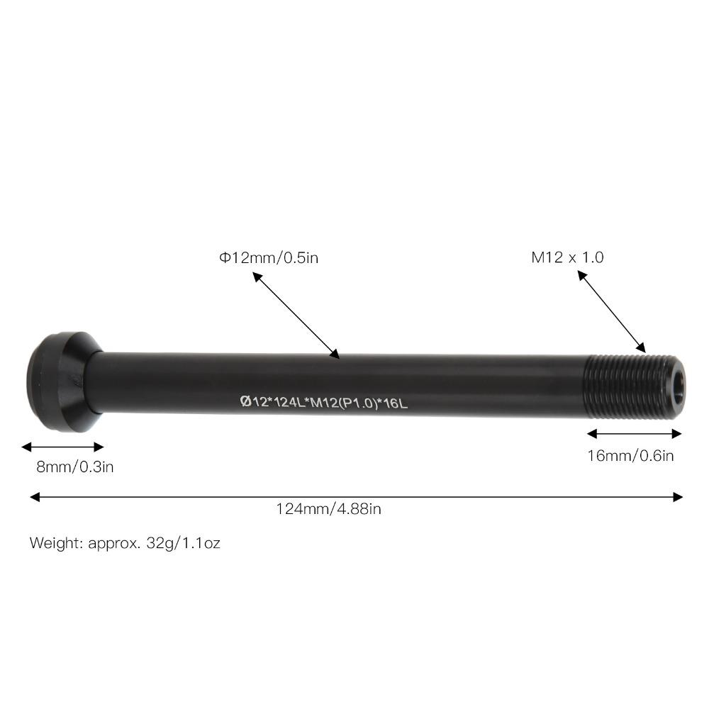 Leichte Fahrrad-Steckachse Aluminiumlegierung Steckachsenspieß Langlebiger Schnellspanner Fahrradreparatur