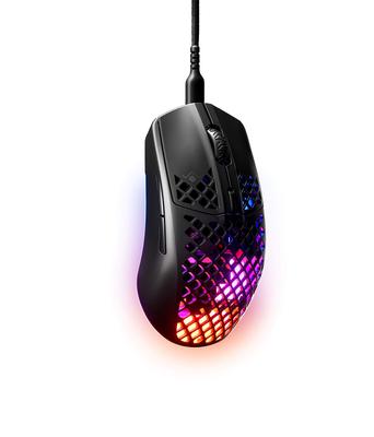 SteelSeries Aerox 3 Ultralight Gaming Mouse CPI TrueMove Core Optical Sensor Ultralight Waterproof Design Universal - - 8,500 - - USB-C Connection.
