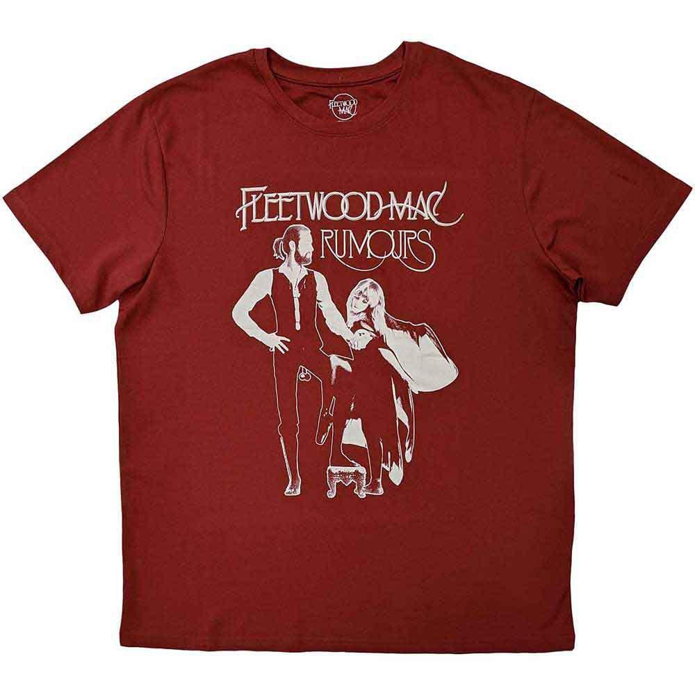 Men s Fleetwood Mac Rumours T-shirt Large Maroon S