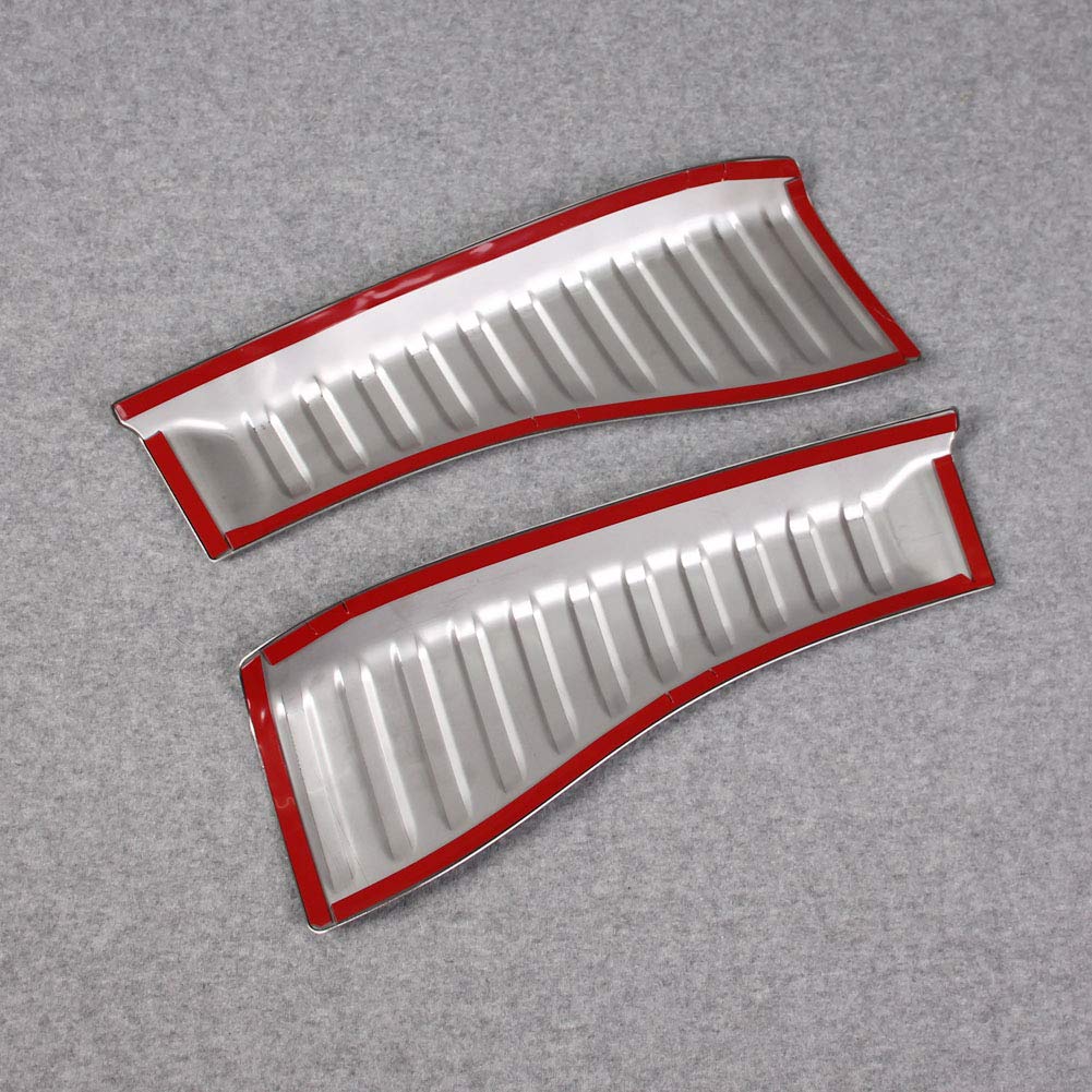 RUIQ Stainless Steel Interior Luggage Kicking Plate Rear Inner Scuff Guard Protective Designed Exclusively for the New Honda Fit Generation GR