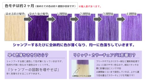 [Authentic] Encheres Color Butter 200g (Blue Violet)