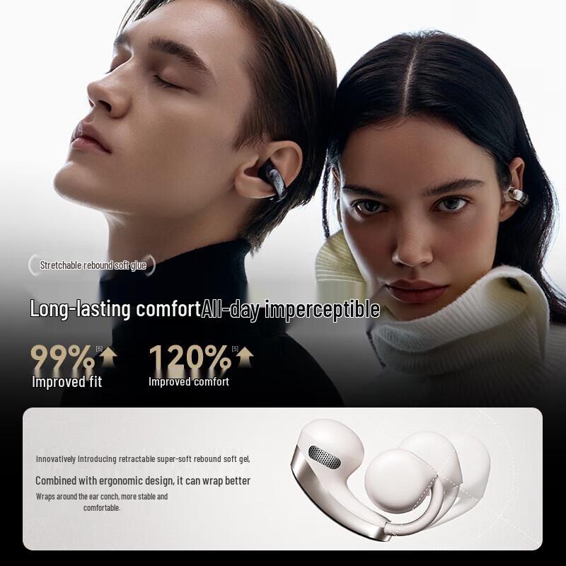 Sennu S9S AI Open-Ear Ear-Clip Bluetooth Headphones