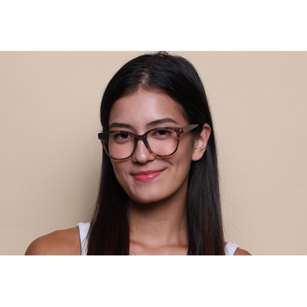 Full Rim Oval Tortoise Smartbuy Collection Kram Ac393a Fashion Unisex Eyeglasses