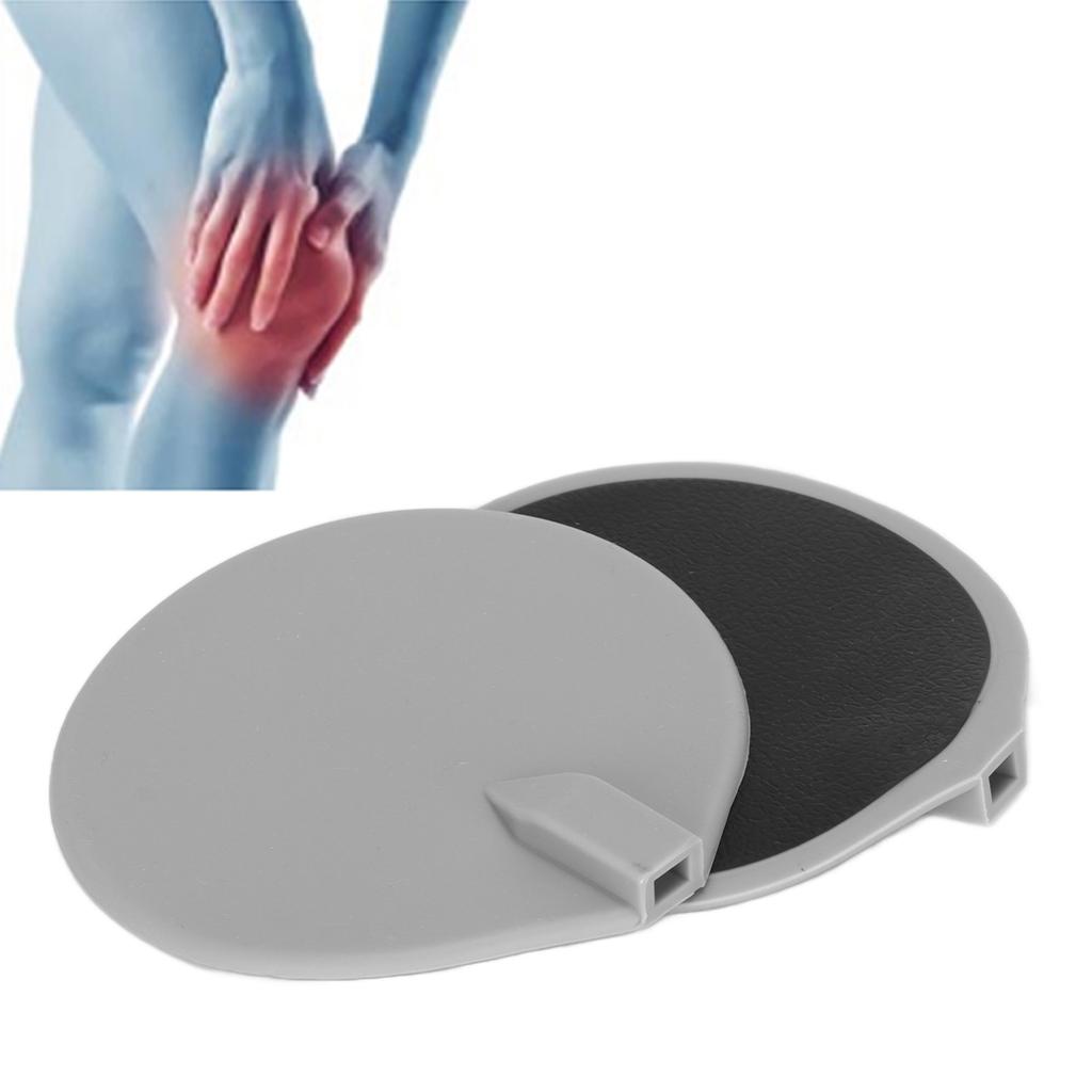 2Pcs Electrode Pads 95mm Round Soft Comfortable Silicone Physiotherapy Accessories