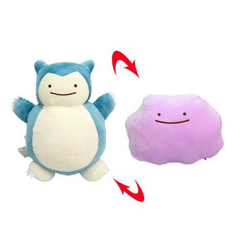 48 Gift Toys Pikachu Bulbasaur Ditto Metamon Cushion Plush Toy Kids