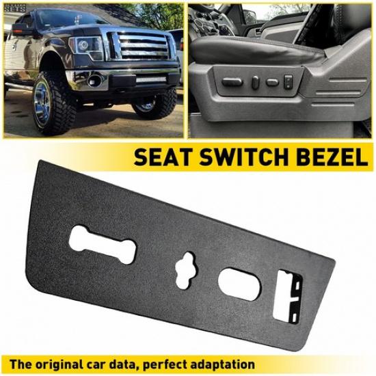 Left Driver Side Power Seat Switch Housing Trim Bezel Panel For 09-14 Ford F150