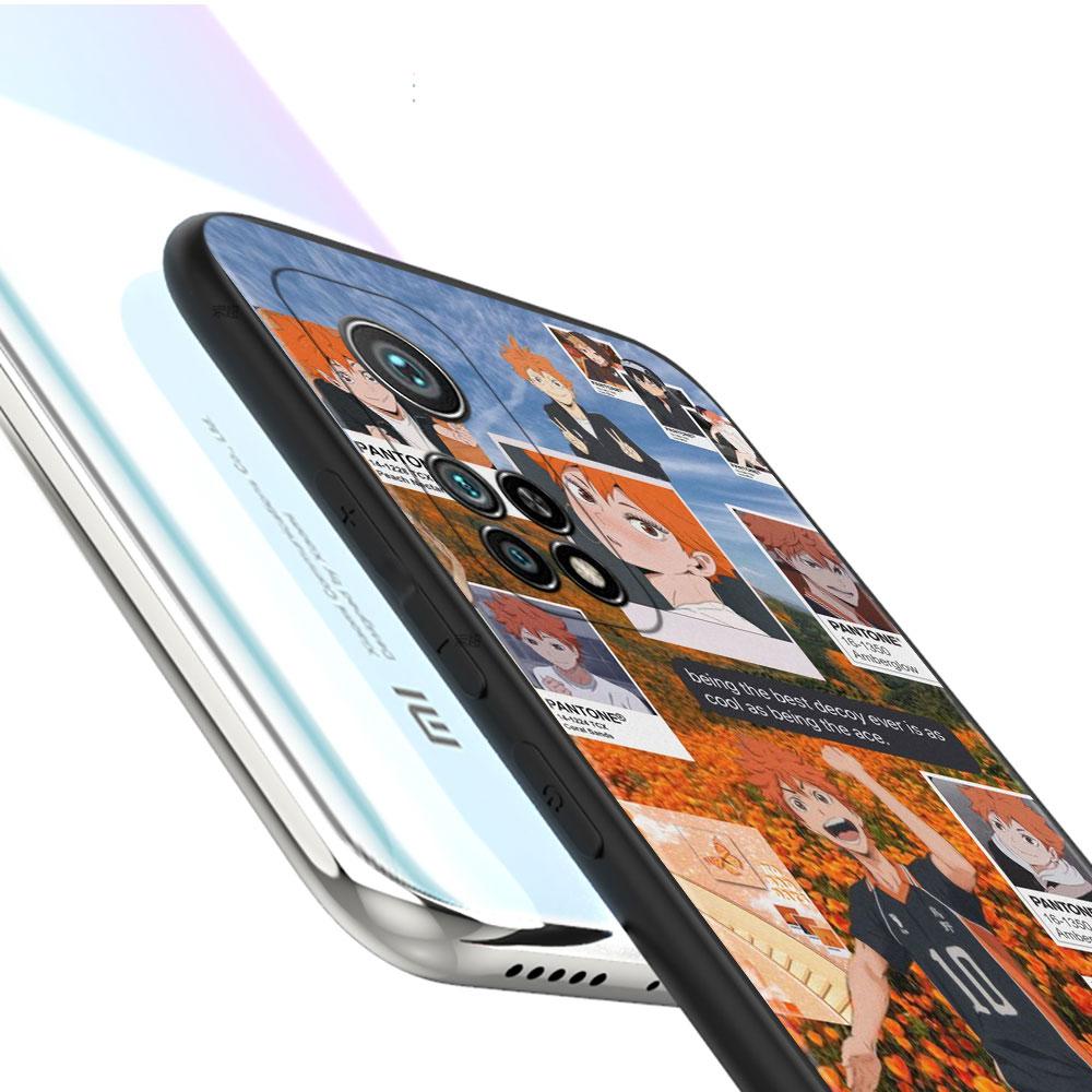 Trend For Xiaomi POCO F3 MI 11 Lite M3 F4 GT 9T X3 NFC X4 10T 11T M4 Pro 5G Haikyuu Volleyball Anime Celular Funda