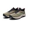 Saucony Peregrine 13 Casual Comfortable Versatile Non-Slip Low-Top Running Shoes Men sneaker Coffee Black S20838-31