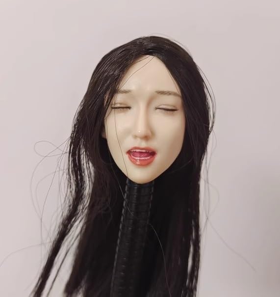 

Игрушки Хобби масштабная фигурка совместимая с TBLeague жемчужно-белая закрытая черная длинная красивая азиатская женская голова и одежда не & [TOYBARJAPAN]