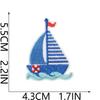 Ocean Party Embroidery Cloth Sticker Cartoon Shark Dolphin Embroidery Chapter Boy Children'S Clothes Dress Up Patch Sticker Hot Sublimation