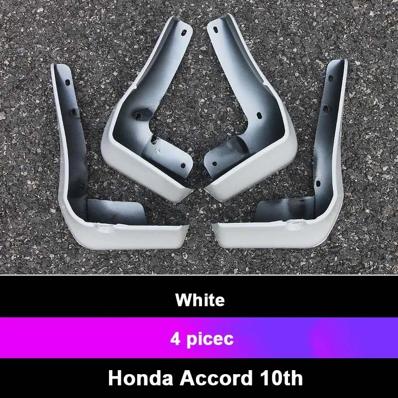 

4 шт. Брызговики подходят для Honda Accord 2018 X 10-го поколения, брызговики, брызговики Fender, автомобильные аксессуары