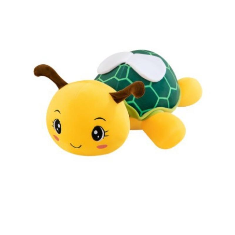 Cute Turtle Honey Plush Toy Bee Little Turtle Doll Children Rag Doll Pillow Best Friend Birthday Gift