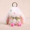 Cute Plush Doll Pendant Soft Cartoon Bunny Keyring Sweet Bag Charm  Hanging Ornaments