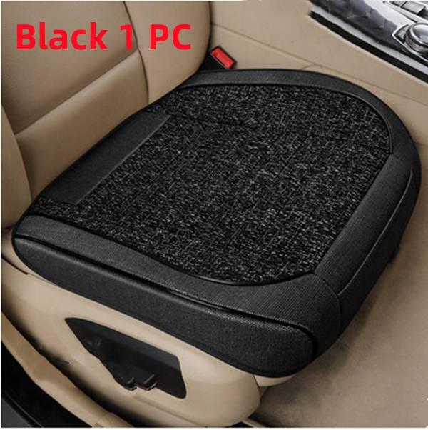 Universal Car Seat Covers Breathable Linen Front Seat Protector Cushions Classic Seat Decoration Protective Mat Accessories