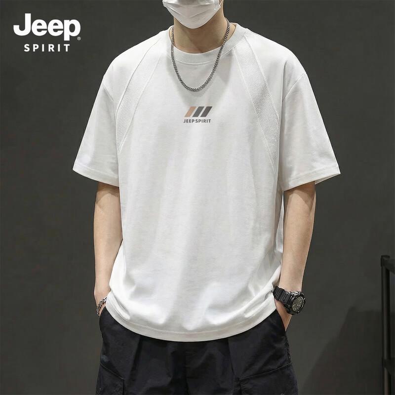 JEEP SPIRIT Men s Loose Fit Graphic T-Shirt M