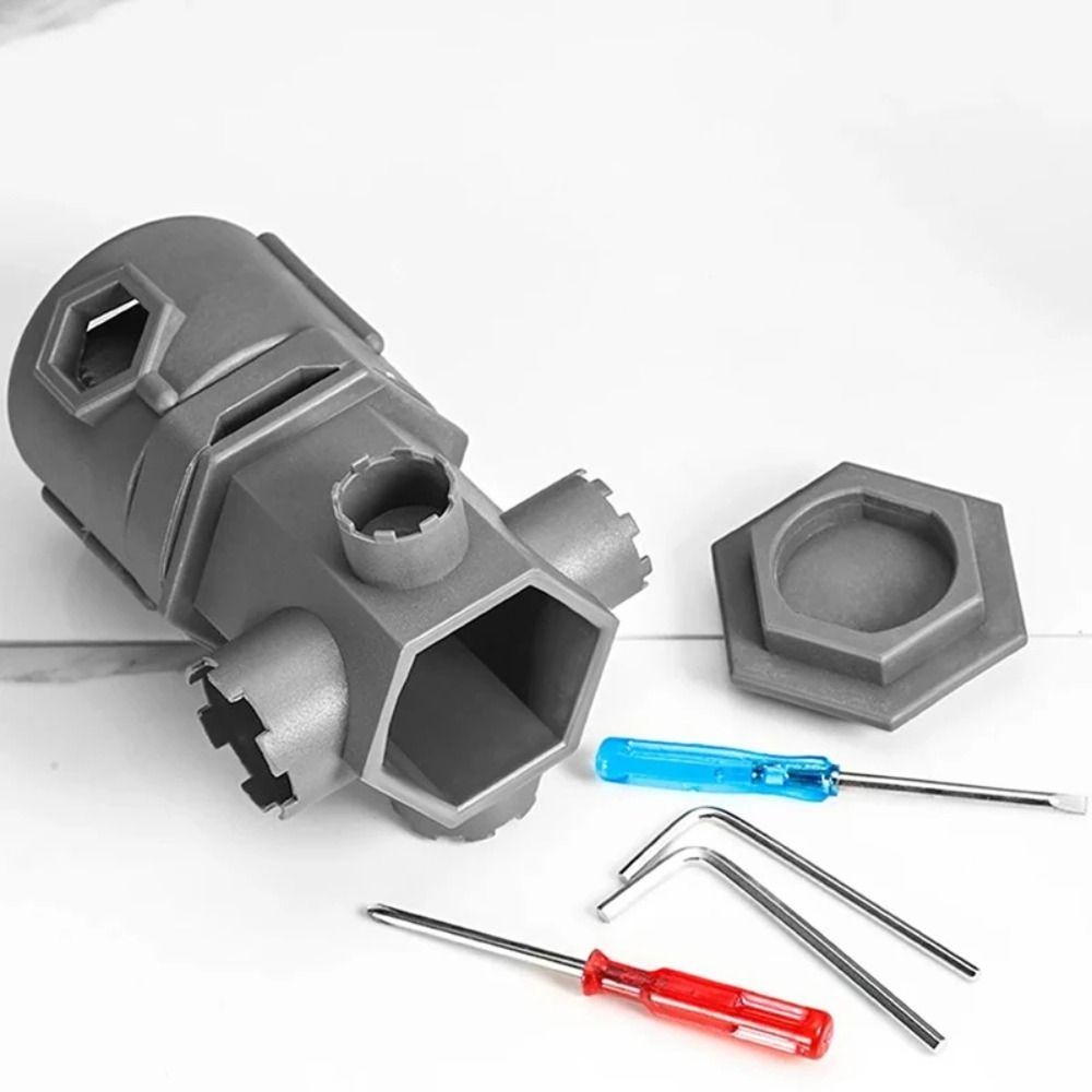 16-in-1 Faucet Wrench Quick Disassembly Universal Repair Wrench Sink Tap Wrench for Faucet Repair In Kitchen and Bathroom