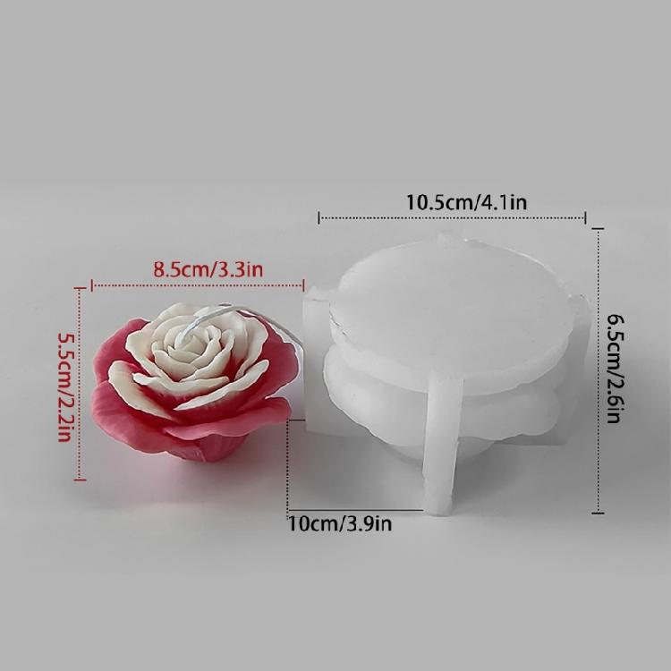 Flower Pendant Resin Mold Handmade Silicone Mould DIY Aromatherapy Candle Mold