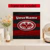Eintracht Frankfurt Customize Your Name Diamond Painting Round Diamond Rhinestones Mosaic Diamond Embroidery Wall Paintings Rhinestones Gift Frameless