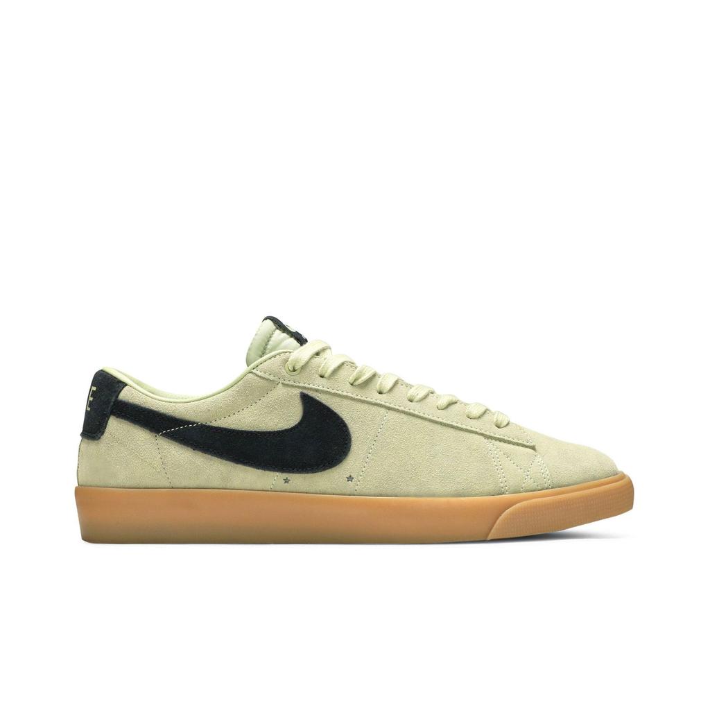 Nike Blazer Low 'Olive Aura' (Unisex) Olive Aura / Gum Light Brown / Black Skate Shoes 704939 303