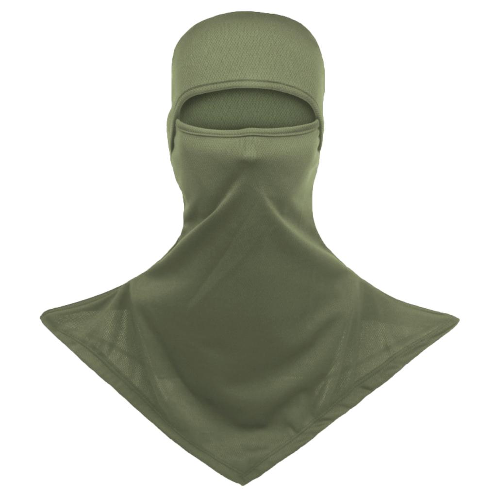 Maschera Balaclava Integrale Maschera Facciale Tessuto Traspirante Leggero Protezione UV Ghetta per il Collo per Attività all'Aperto Ciclismo Corsa Escursionismo