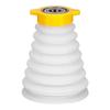 Drill Dust Cover Collector Scalable Rubber Dustproof Dust Bowl Device Power Tool Utility Accessories for Electric Hammer