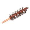 Hand Jingle Bells Hand Schlittenglocken Holz Shaker Jingle Bells Stick Musikalisches Schlaginstrument