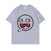 Epic Face Domo Kun Smoking Funny Meme T Shirts Unisex Unisex Casual Oversized Short Sleeves Tshirts Unisexs Fleece Cotton Tee Shirt