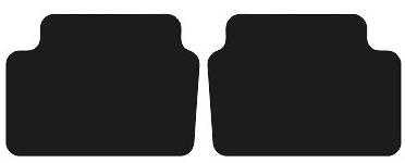 Rear Floor Mats For Mazda 6 Gj Iii Wagon 2012