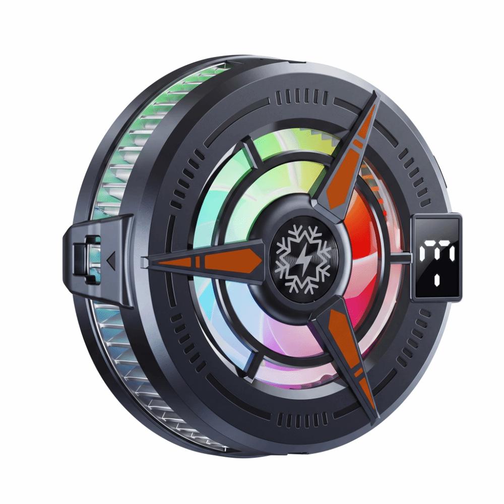 Digital Display Semiconductor Phone Cooler 5V 3A Mobile Phone Cooler Gaming
