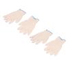 2 Pairs Thermal Insulated Gloves 300 Celsius  Heat Resistant Non Slip Anti Scalding Mitts for BBQ Oven