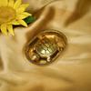 Ekhasa 100% Pure Brass Tortoise Vastu with Brass Plate | Tortoise for Good Luck for Home