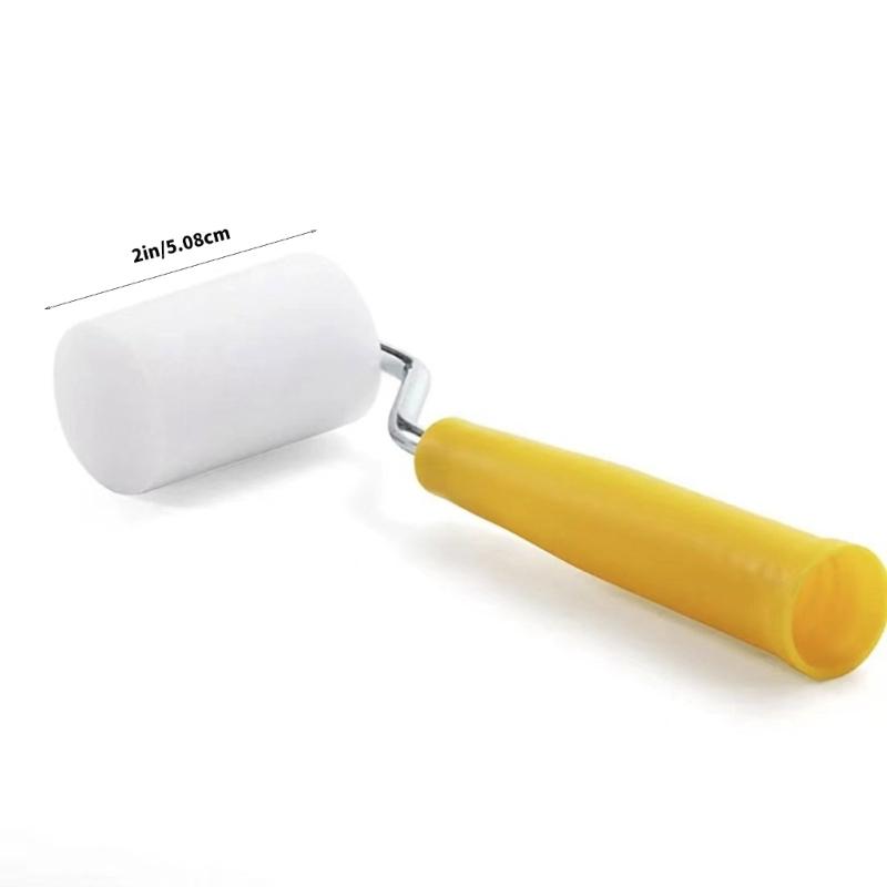 8Pcs 2 Inch Mini Paint Roller Set Small Roller Brushes Quick Changes Designs Small Painting Tool for Detailed Work