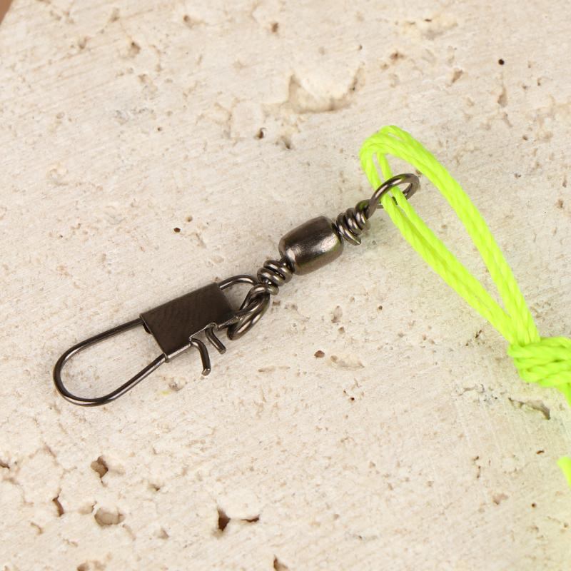 4Pcs Isni Explosive Hook Waist Drum Spring Bait Hook Anti-Winding Silver Carp And Bighead Fish Group Fishing Accessories