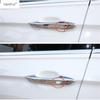 Car Door Handle Molding Decoration Cover Trim Fit For Volkswagen VW Tiguan MK2 2016 -  ABS Chrome / Carbon Fiber Accessories