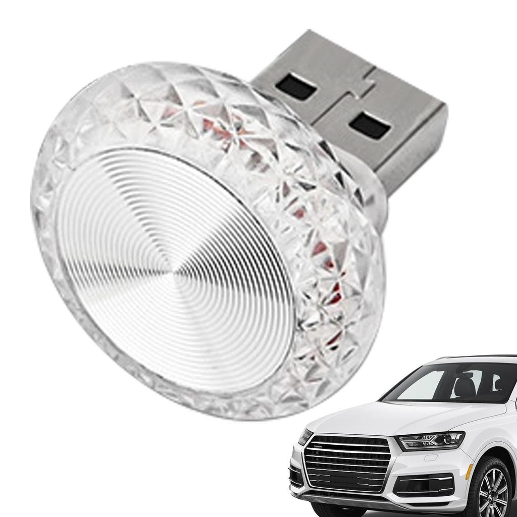 Tuyhnj Car LED Lights Interior, LED Colorful USB Car Atmosphere Lamp, Mini LED USB