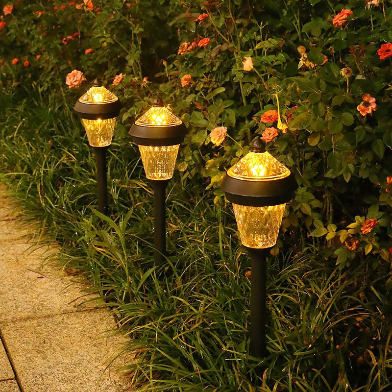 Waterproof Solar Garden Pathway Light for Outdoor Lawn, Courtyard, and Villa Decorations