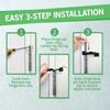 Rubber Hinge Pin New Zinc Alloy Bumper Damper Hidden Doorstops Thicken Adjustable Door Stopper Door